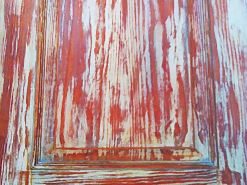 VELADURA DECAPÉ SOBRE MADERA
